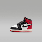 Jordan 1 Retro High OG 'Black Toe' Baby/Toddler Shoes. Nike SG